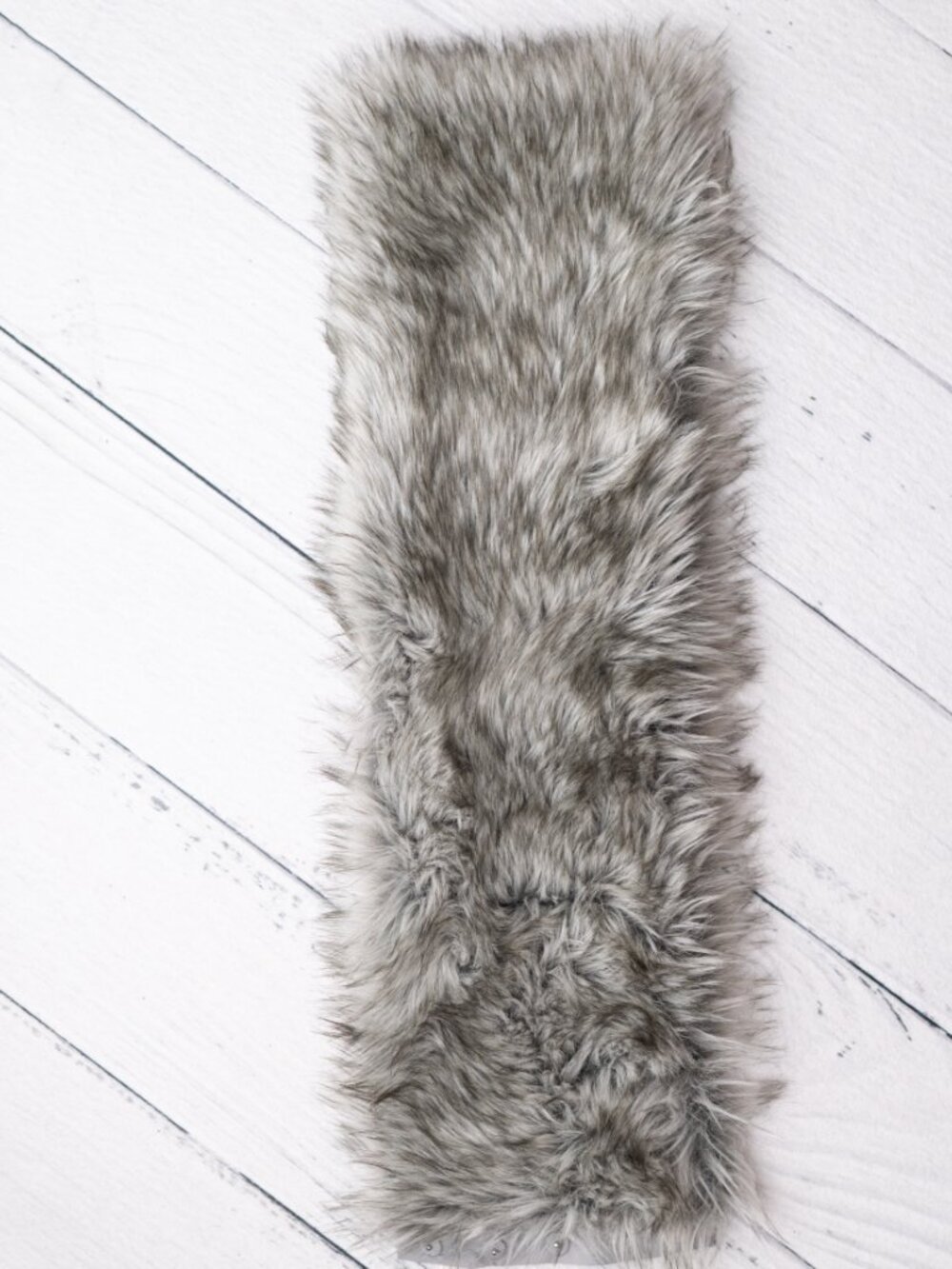 Ann Taylor LOFT faux fur muff scarf; never used